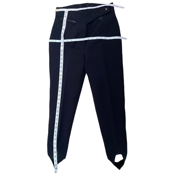 Obermeyer Ladie’s Black Ski Stirrup Wool Nylon Spandex pants (Size: 10R) - Picture 7 of 7